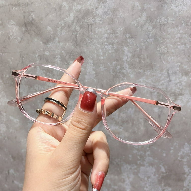 Hexagonal wire cheap frame glasses