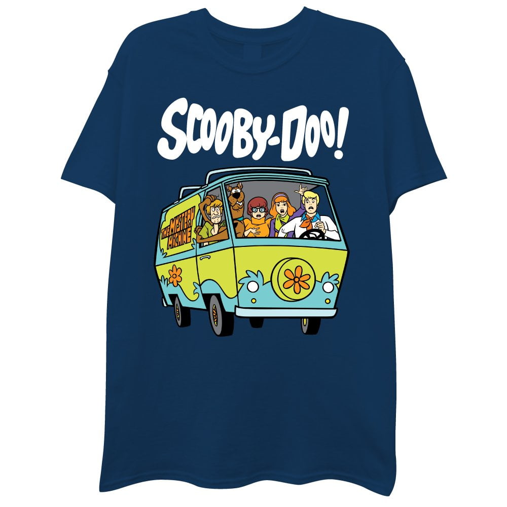 Scooby Doo Mens' Throwback TShirt Black