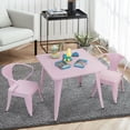 thumbnail image 3 of Costway 27'' Kids Steel Square Table Child Play Learn Activity Table In/Outdoor, 3 of 9