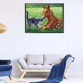 thumbnail image 3 of Cuadros Decorativos 5D DIY Diamond Painting Kits Horse Full Round Drill Wall Decor Art Crafts Mosaico Likrtyny embutido en tela, 3 of 9