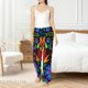 thumbnail image 4 of Fotbe Colorful Floral Pantalones de Pijama para Mujer, Pantalones de Dormir, Pantalones Pj con Cordón y Bolsillos-X-Large, 4 of 6