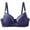 Dark Blue, variant on Push up Bras for Women C Cup Lace Plus Size Underwire C Cup Bra Spaghetti Strap T Shirt Bras Solid Underwear