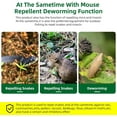 thumbnail image 6 of KingFurt 4 Pack Solar Mole Repellent Outdoor, Ultrasonic Mole Repellent Stakes for Lawn Garden Yard, 6 of 19