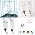 thumbnail image 3 of FTsdfkl 180ML Pet Cage Water Bottle, No Small Animal Water Bottle, Hanging Automatic Pet Water Dispenser for Rabbit, Guinea Pig, Hedgehog, Squirrel, Rat, 3 of 7