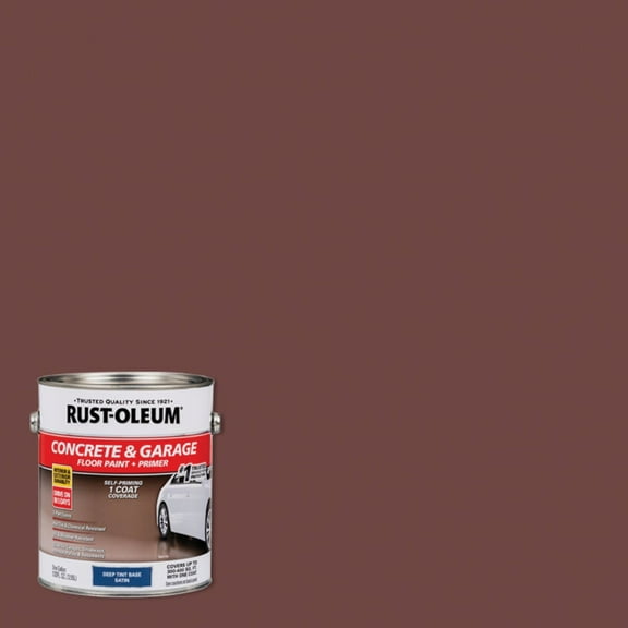 Rust-Oleum Concrete & Garage Floor Paint & Primer, 1 Gal., Deep Base 319550