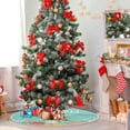 thumbnail image 4 of Coolnut Christmas Tree Skirt, 36", Easter Tree Skirt Double Layers Polyester Easter Tree Skirt for Easter Holiday Party Decoration, 4 of 6