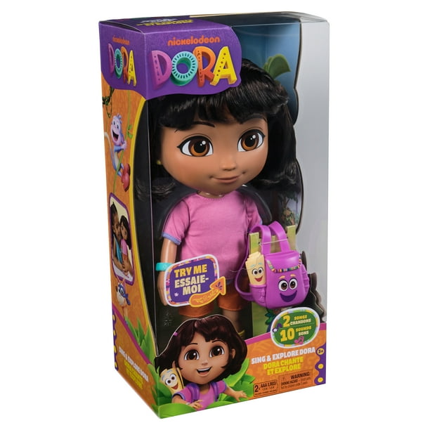 DORA公式アカウント01 Amazon.com: Dora, Sing & Explore Dora Doll with Music, Sound