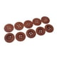 thumbnail image 3 of 20pcs Botón De Madera Plano 4 Agujeros Ropa De Coser Accesorios 50mm 2 Colores, 3 of 9