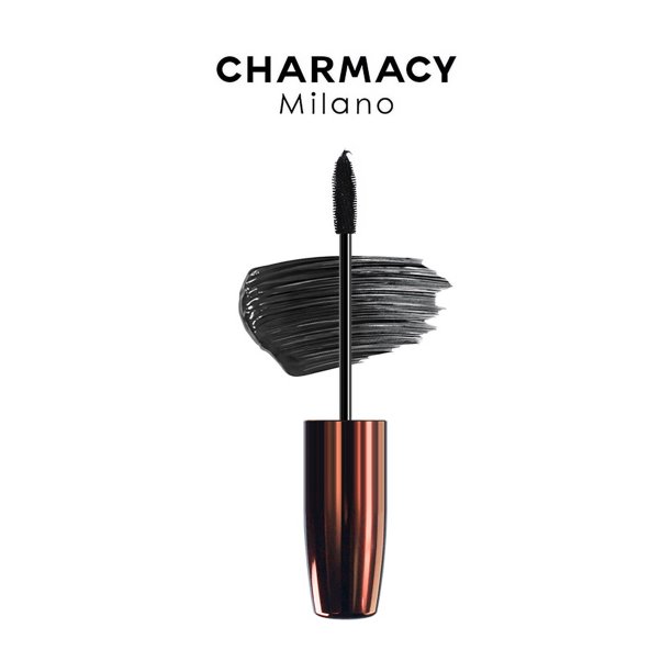 Máscara 3D alargadora negra CHARMACY, extensión de pestañas gruesas, máscara de pestañas duradera, maquillaje resistente al agua, Día de Todos los Santos