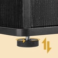 thumbnail image 2 of Hzuaneri Dog Crate Furniture, 39.4" Wooden Dog Kennel with Cushion, Indoor Dog Cage for Medium to Large Dog, Decorative Pet House Side End Table TV Stand, Heavy Duty, Black, 2 of 11