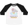 thumbnail image 3 of Inktastic Grandma's Ray of Sunshine Cute Elephants Rainclouds and Sun Boys or Girls Toddler T-Shirt, 3 of 5