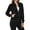 Black, variant on Women's Sequin Bomber Jacket Zip Front Ribbed Cuffs and Hem Pockets- Medium, Black