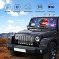 thumbnail image 4 of Super Mario Car Windshield Sun Shades, Front Windshield Sun Shade For Car Truck Suv, Foldable Sun Visor, Hardened Reflector Shield Cover, Keeps Your Vehicle Cool, 4 of 9