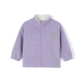 thumbnail image 3 of Kids Fleece Jacket Winter Stand Collar Zip Up Coat Long Sleeve Cute Bear Embroidered Outerwear Daily Casual School Outwear for Boys Girls, 3 of 8