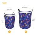 thumbnail image 3 of Goofa Ice Hockey Players With Puck Printed Circular Hamper,Laundry Basket with Handles,Storage Baskets Foldable,Large Capacity Laundry Hamper-Medium, 3 of 6