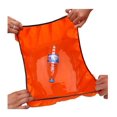 thumbnail image 4 of Heicat Housse de Sac à Dos Imperméable en Nylon Orange, Durable Élastique Ajustable Résistant à l'Eau pour Camping, Randonnée, Escalade, 30-40L, 4 of 4