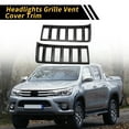 thumbnail image 3 of Cubierta de Ventilación de Rejilla de Faros para Toyota Tundra 22-24 ABS Negro, 3 of 6