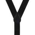 thumbnail image 3 of SuspenderStore Woven Pin Dot Suspenders- 1.38-Inch Wide Elastic - Button - 6 Colors & 2 Sizes, 3 of 4