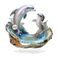 thumbnail image 3 of 2D Acrylic Desk Elegant Design Lightweight Versatile Display Modern Style, 3 of 3