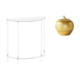 thumbnail image 1 of Mesita de noche de acrílico,Mesa auxiliar de acrílico transparente Mesa auxiliar transparente en capas,Mesa pequeña de acrílico,mesita de noche pequeña,compacta,Escultura de frutas,Figura, 1 of 8