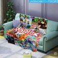thumbnail image 1 of Nouvelle Couverture de Sieste Roblox Douce et Confortable en Flanelle Imprimée pour Dormir, 1 of 1