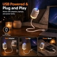 thumbnail image 7 of 2027 New Hd Smart Dynamic 5d Holographic Night Light Projector, Plug and Play Hd Star Projector, 360° Adjustable Galaxy and Ocean Projectors for Bedroom Ceiling (6 Projection Films), 7 of 7