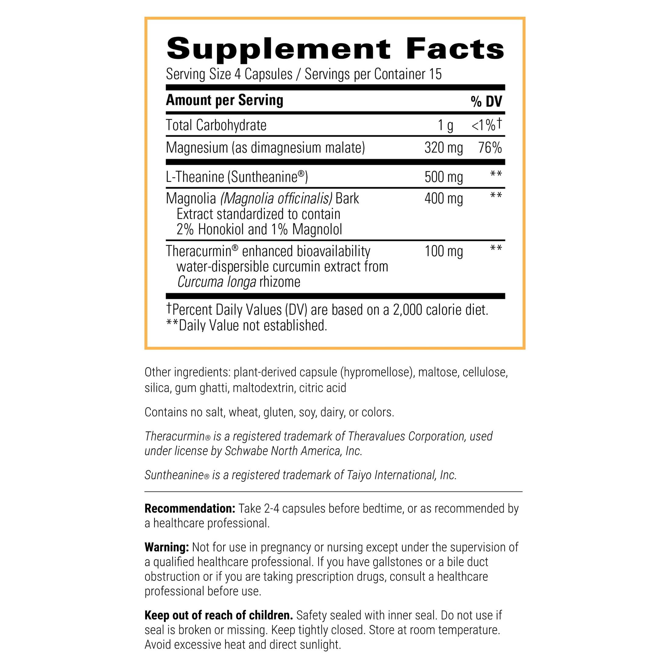 Integrative Therapeutics Pro-Som - Melatonin-Free Quality Sleep Support for Nighttime Relaxation* - Bedtime Supplement for Restful Sleep Support* - Dairy- & Gluten-Free - 60 Capsules (15 Servings)