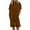 Coffee, variant on Summer 2 Piece Outfits for Women, Casual Loose Short Sleeve Tops and Shorts Lounge Sets, Oversized Cotton Linen T-shirts Shorts Matching Airport Travel Outfits