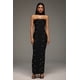 thumbnail image 2 of Vestido Bellabarnetten Nesya sin mangas con vendaje perlado largo, 2 of 7
