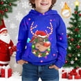 thumbnail image 2 of Landzoo Toddler Boys Fleece Hoodies Graphic Print Long Sleeve Fall Winter Casual Sweatshirts For Boys Size 3-4 Years, 2 of 5