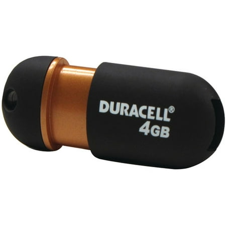 Duracell Capless 4GB USB 2.0 Flash Drive