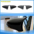 thumbnail image 2 of Car Side Rearview Mirror Cover Caps For Lexus IS ES GS LS CT RC F-Sport IS200 IS250 IS300 IS350 2014-2020 Add on Mirror Covers Carbon Fiber Look, 2 of 6