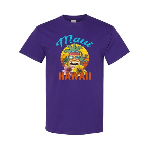 Inktastic Maui Hawaii Vacation Tiki T-Shirt