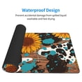thumbnail image 3 of JUNZAN Vintage Sunflowes Extra Large Mouse Pad for Boys Girl Men Women Desktop Gaming,29.5" x 15.8" Extended Desk Mat, 3 of 6