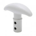 thumbnail image 3 of Boats Paddle Replacement T Handle Accessory Easily Install Fine Craftsmanship Compact Portable PVC Material for Canoe Dinghy Paddle White, 3 of 10