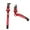 Red&Red&Black&Black, variant on FXCNC CNC Aluminum Folding Extendable Adjustable Brake Clutch Levers for LIFAN KP 150 MINI LF150-5U KP150
