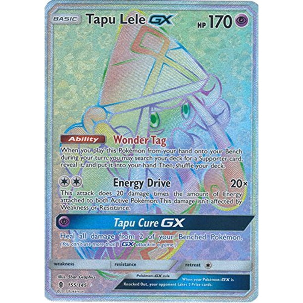 Tapu Lele-GX - 155/145 - Secret Rare - Walmart.com - Walmart.com