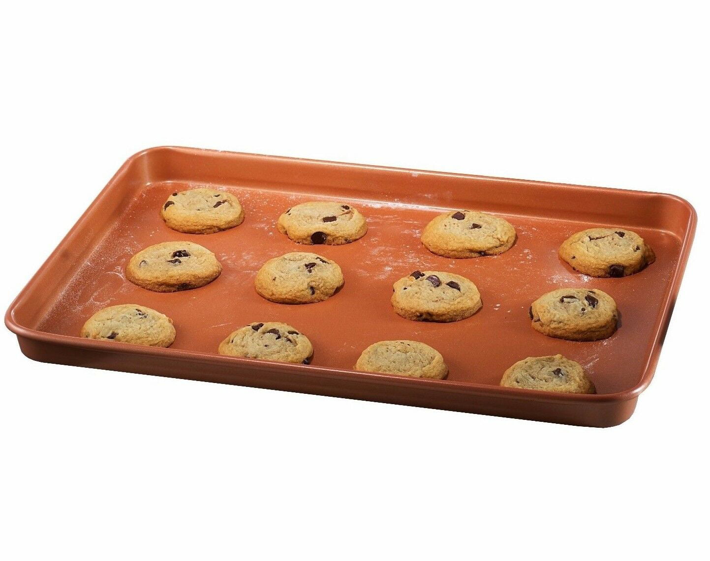 Gotham Steel Nonstick Copper Cookie Sheet and Jelly Roll Baking Pan 12" x 17" 