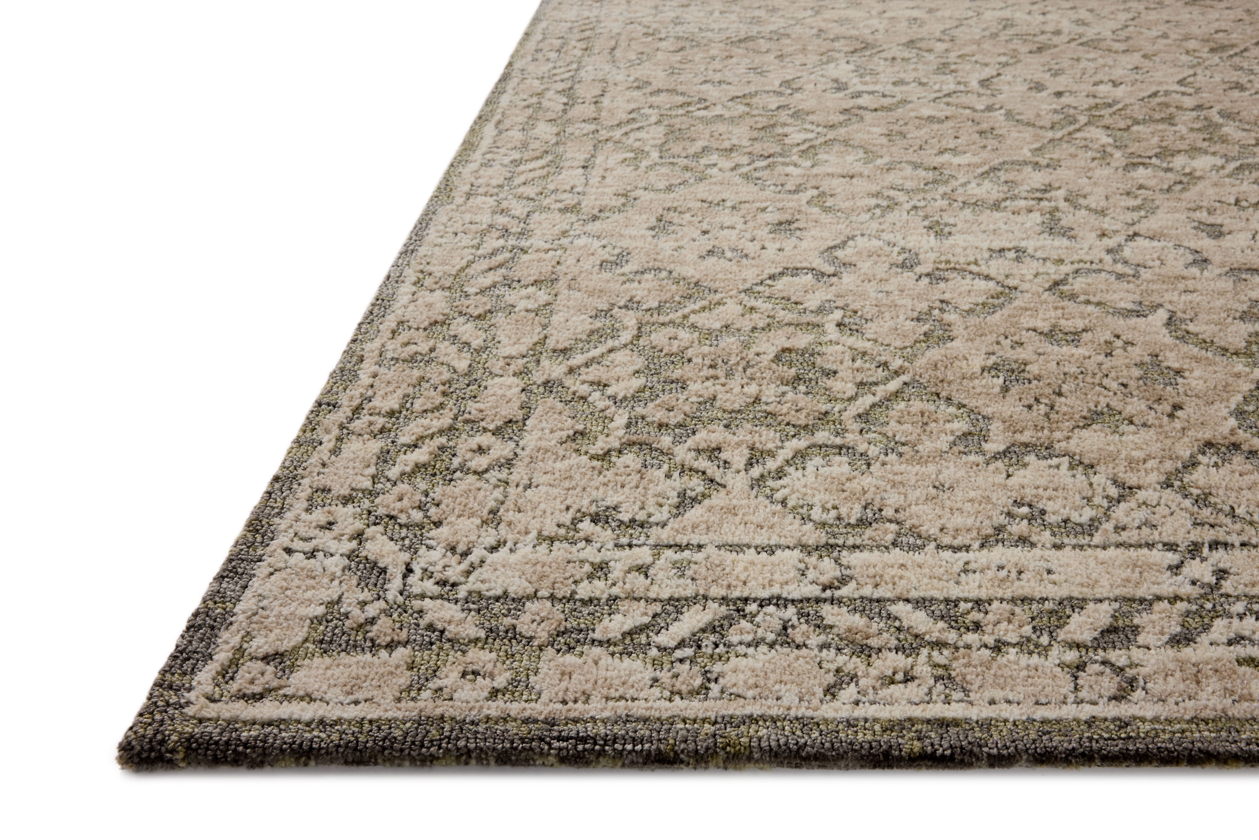 Loloi Percival Sage / Stone 7'-9" x 9'-9" Area Rug