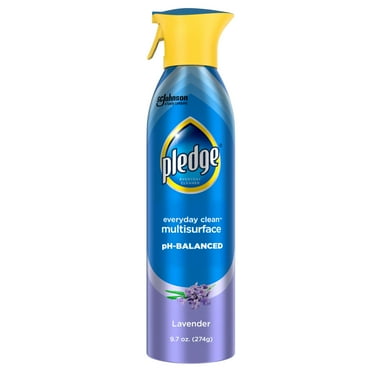 Pledge® Everyday Cleaner™ Multi Surface, Aerosol, Lavender Scent, 9.7 oz