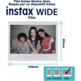 thumbnail image 4 of Fujifilm instax Link Wide Printer Ash White With Instax Wide Film Twin Pack 20 Pictures And Photo Frames and Stickers, 4 of 6