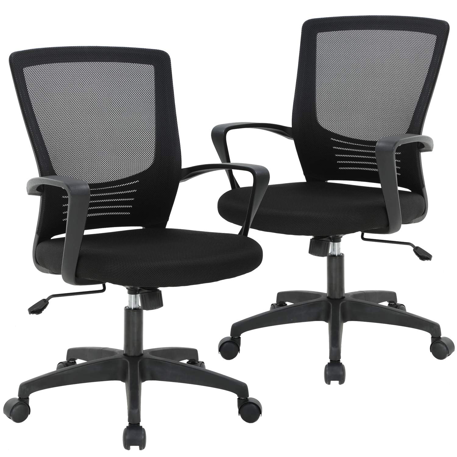Office Chair Ergonomic Cheap Desk Chair Swivel Rolling Computer Chair Executive Lumbar Support