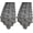 2 PCS-18*72Inch, variant on Halloween Decorations Table Runner - Black Lace Spider Web Table Runners for Halloween Table Decor, 18 X 72 Inch Halloweens Lace Table Runner for Halloweens Party Home Kitchen Dinner Decoration