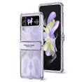 thumbnail image 1 of For Samsung Galaxy Z Flip3 5G Angel Wings Electroplated Frosted Phone Case, 1 of 5