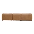 thumbnail image 4 of Moe's Home Form Classic L-Shaped Modular Sectional Sonoran Tan Leather, 4 of 7