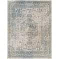 thumbnail image 3 of Mark&Day Washable Area Rugs, 9x12 Edmond Traditional Denim Area Rug (9'2" x 12'), 3 of 7