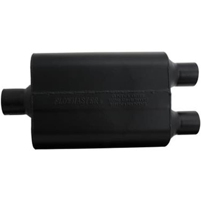 Flowmaster Super 44 Muffler 2-1//2/" Center Inlet Dual 2-1//4/" Outlets 9425452