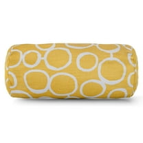 Majestic Home Goods Bolster Pillow Fusion Yellow