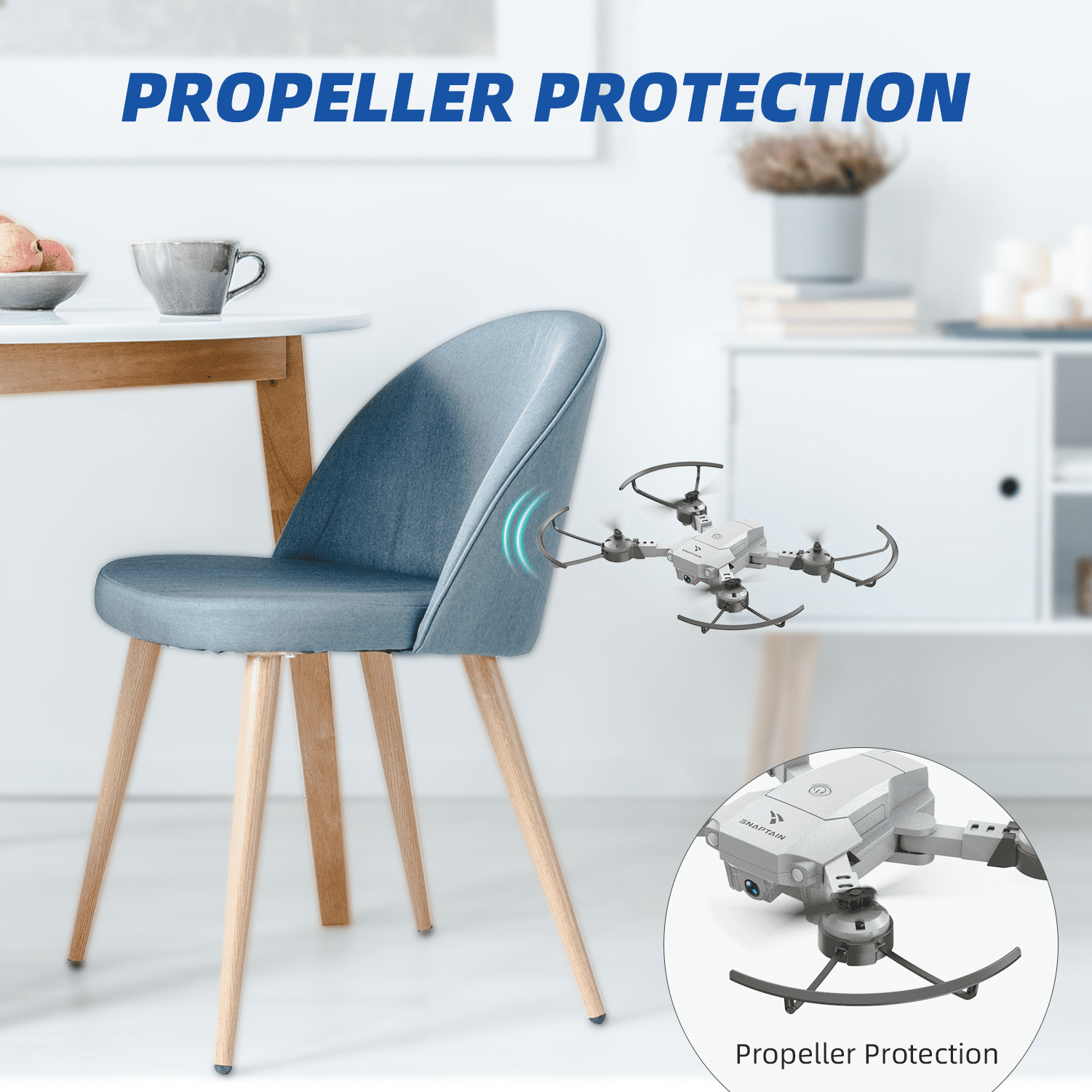 SNAPTAIN SP650 Aerial Drone Propeller Guards Black 4 Count Walmart