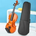 thumbnail image 2 of Violon Acoustique Naturel Fait Main avec Sac à Nouer Accessoires d'Instruments de Musique(1/2), 2 of 12